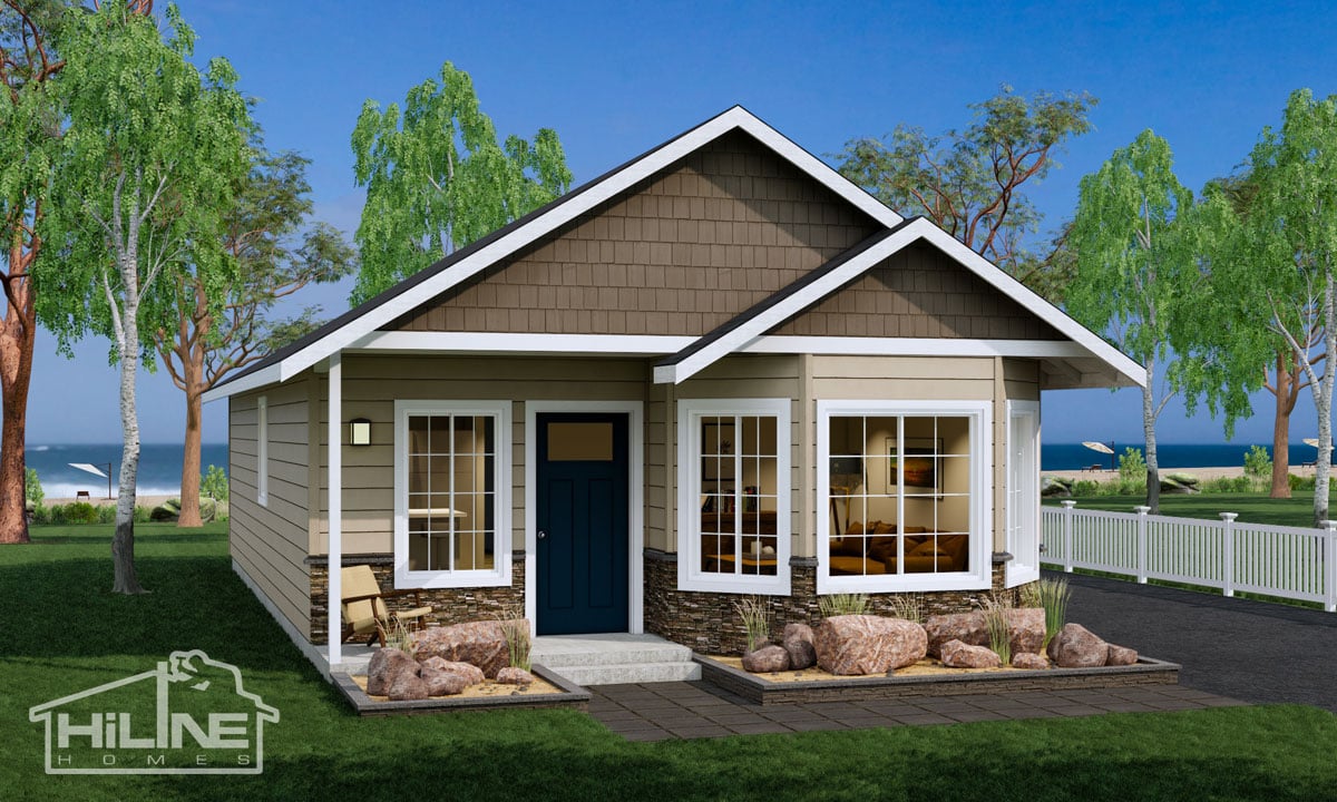 Image of Home Plan 843 Optional Rendering