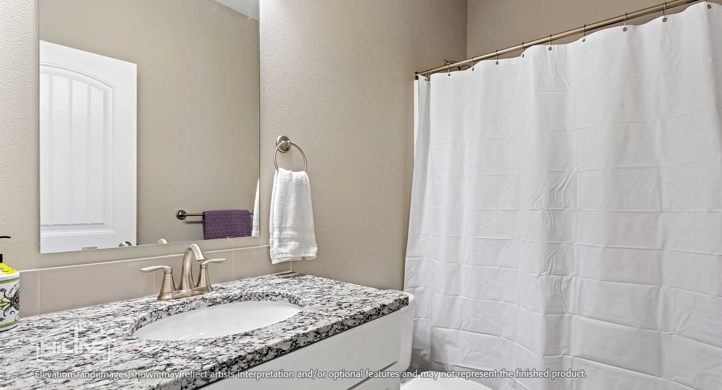 Image of Home Plan 1491 Guest Bathroom.