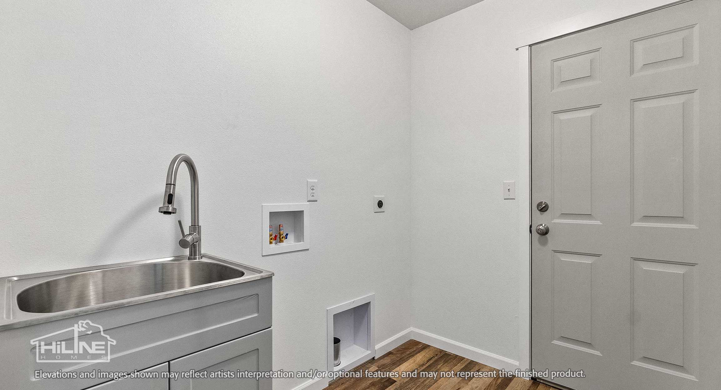Image of HiLine Homes Plan 1664 Laundry Room