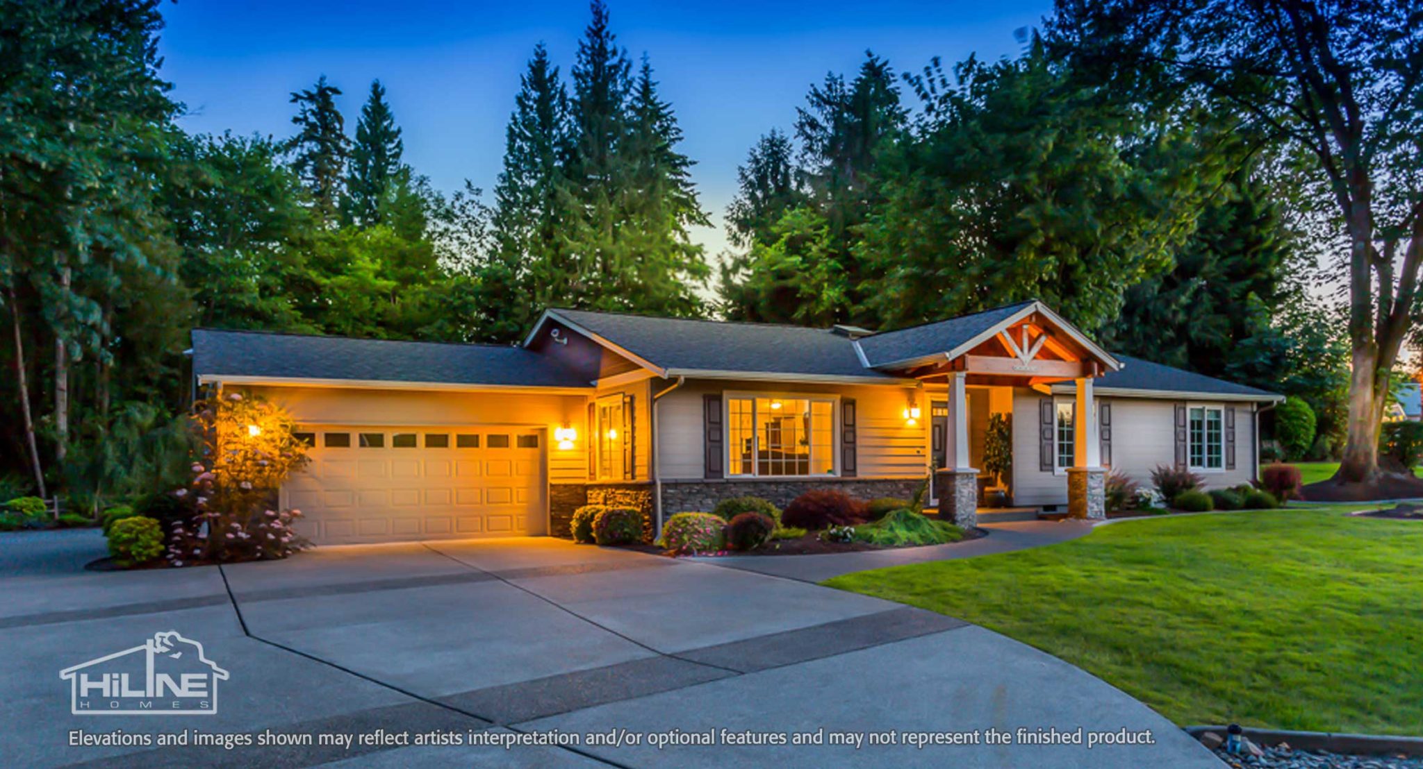 Plan 1716 Perfect Size Home HiLine Homes