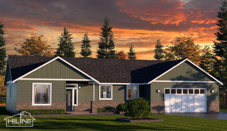 Image of Home Plan 1793 Custom Features.