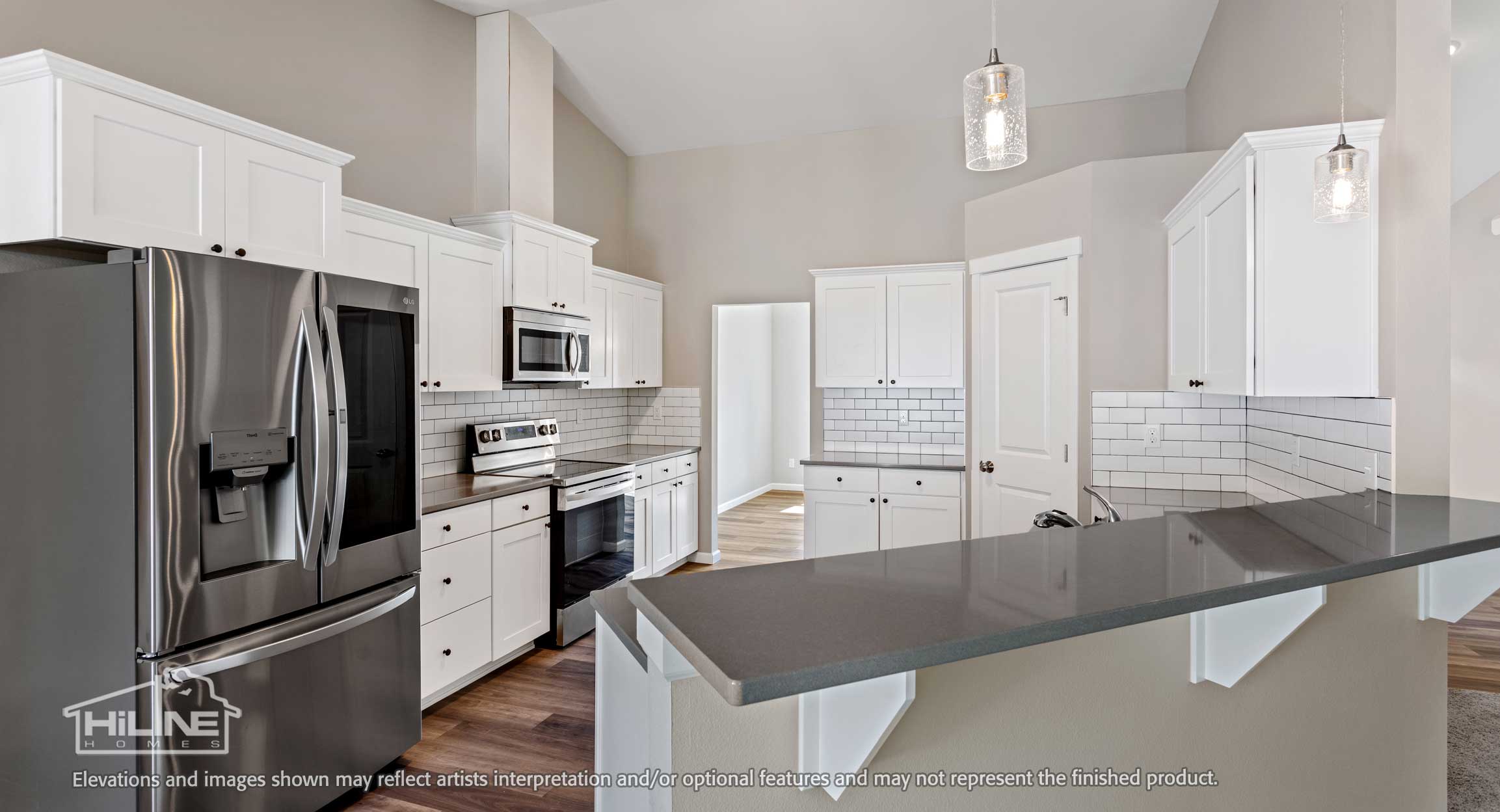 Image of Home Plan 2042 Kitchen.