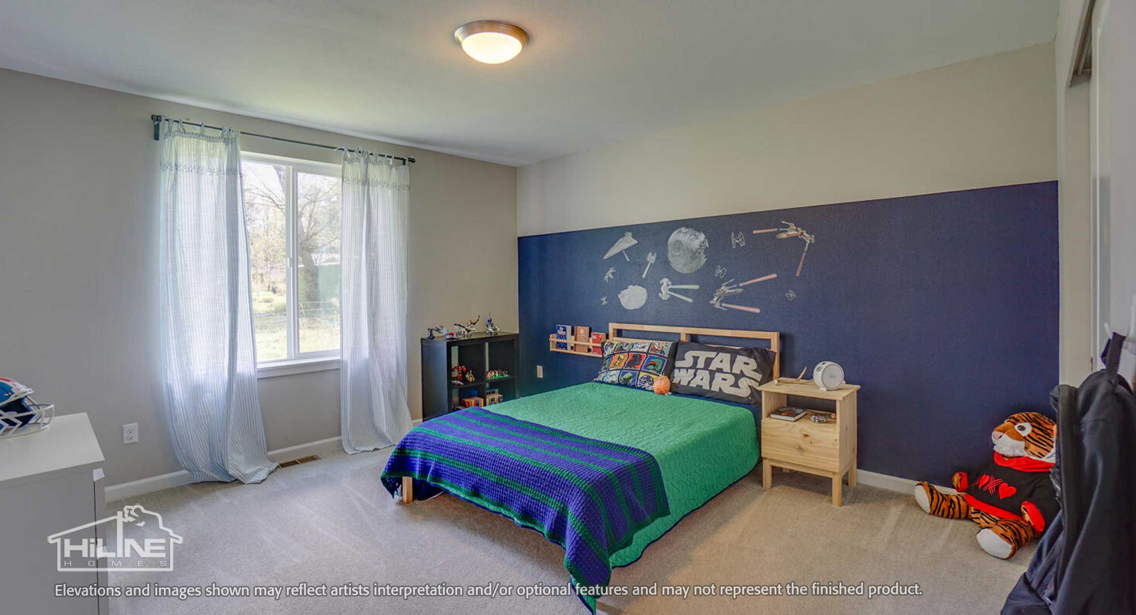 Image of Home Plan 2112 Bedroom 3.