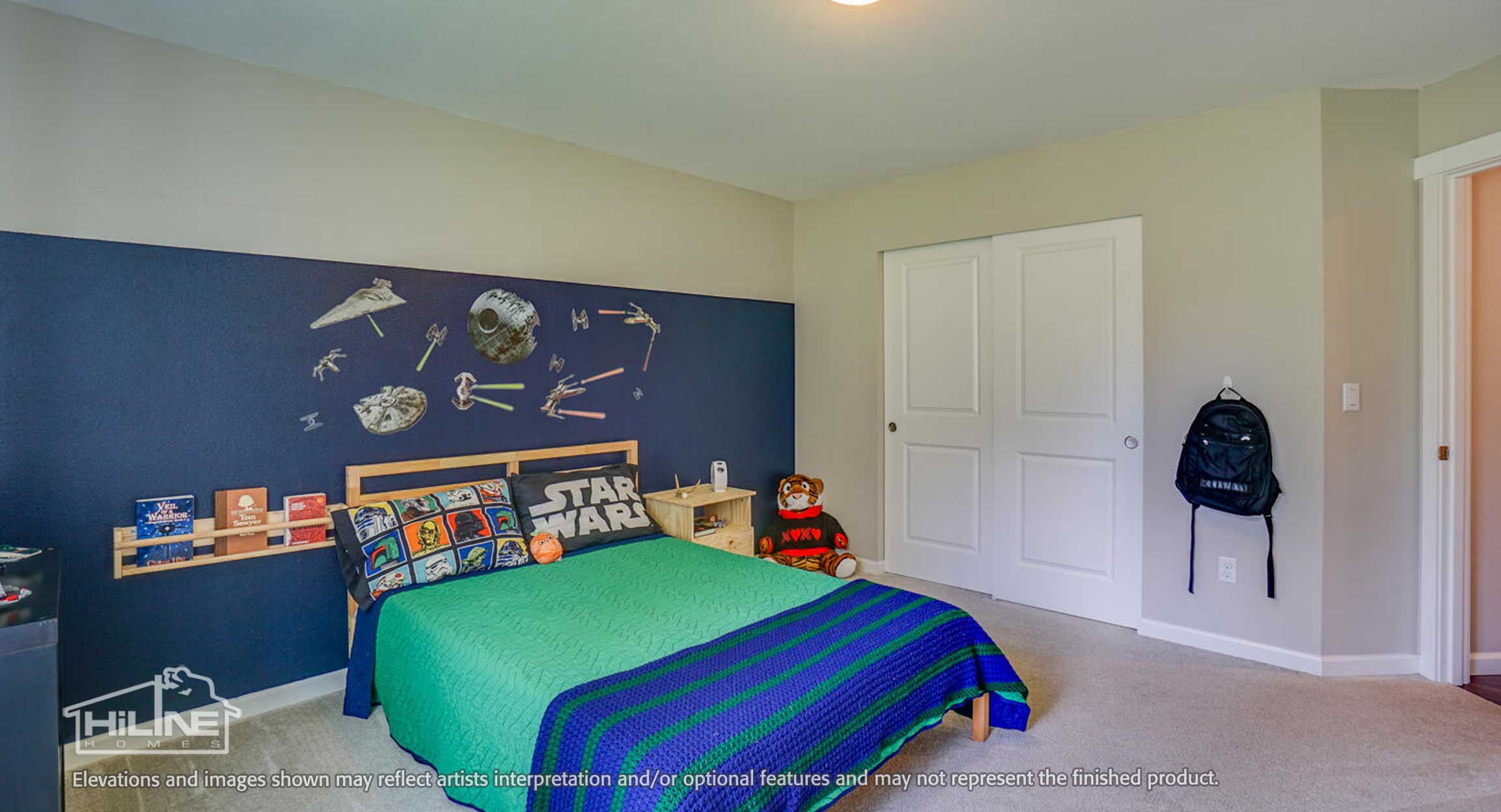 Image of Home Plan 2112 Bedroom 3.