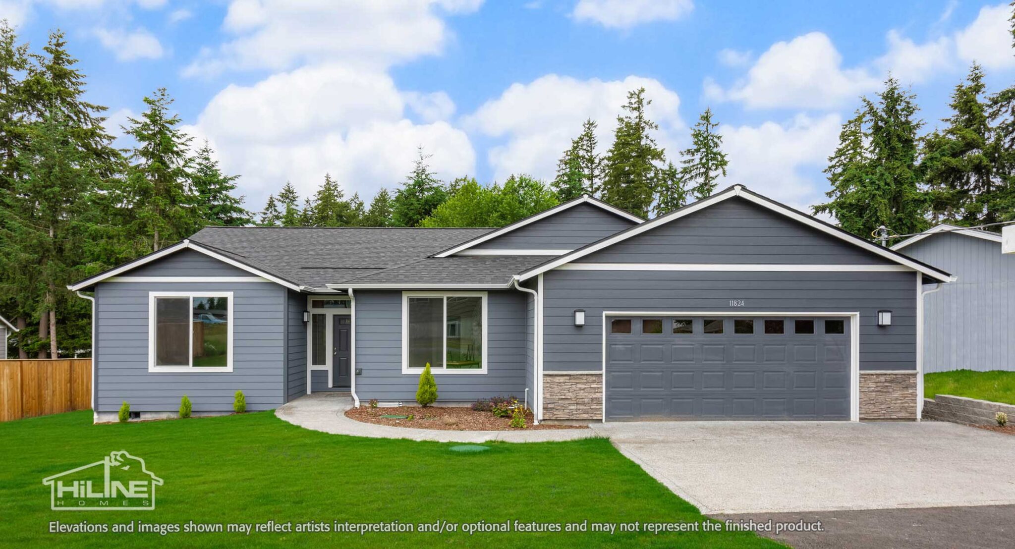 Plan 2152 Traditional Style Home HiLine Homes