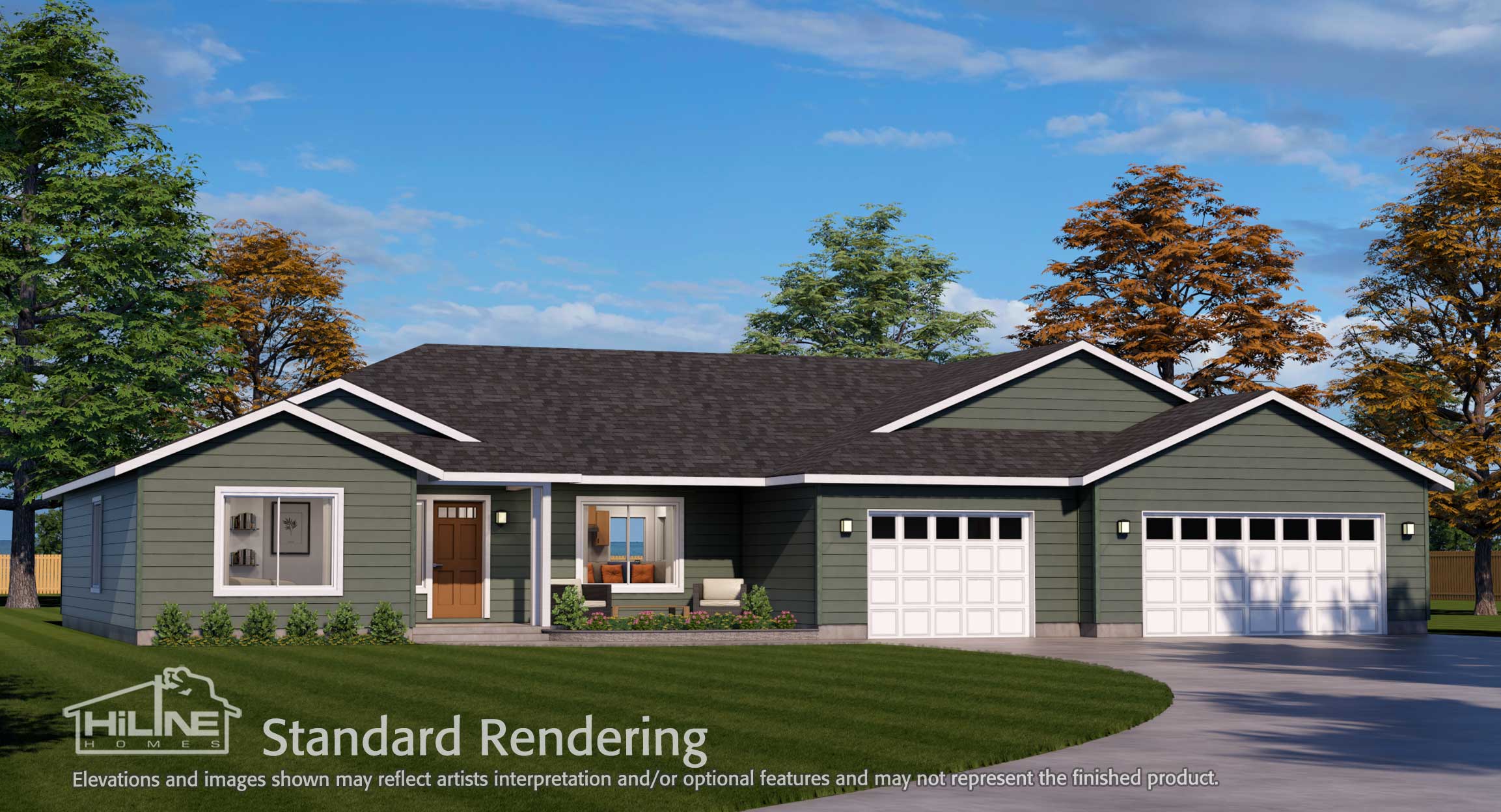 Image of Home Plan 2248 Front Exterior.
