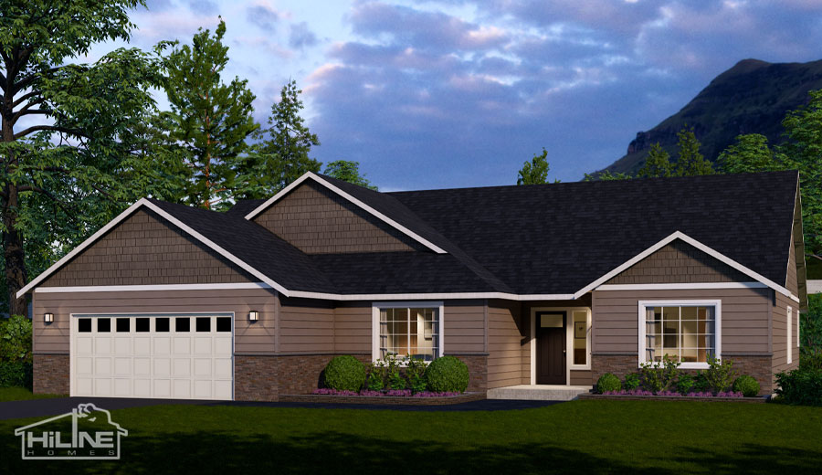 Image of HiLine Home Plan 2270 Optional Rendering.