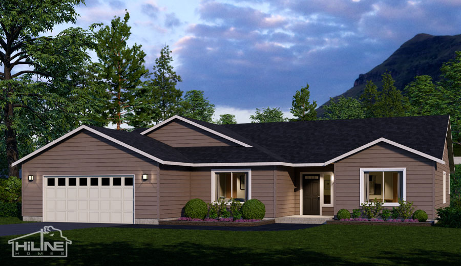 Image of HiLine Home Plan 2270 Standard Rendering