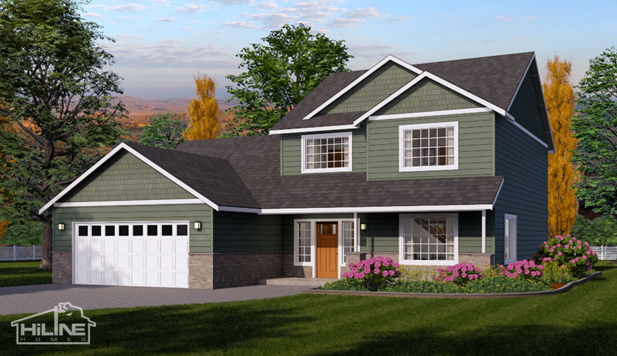 Image of HiLine Homes Plan 2302 Custom Optional Features.