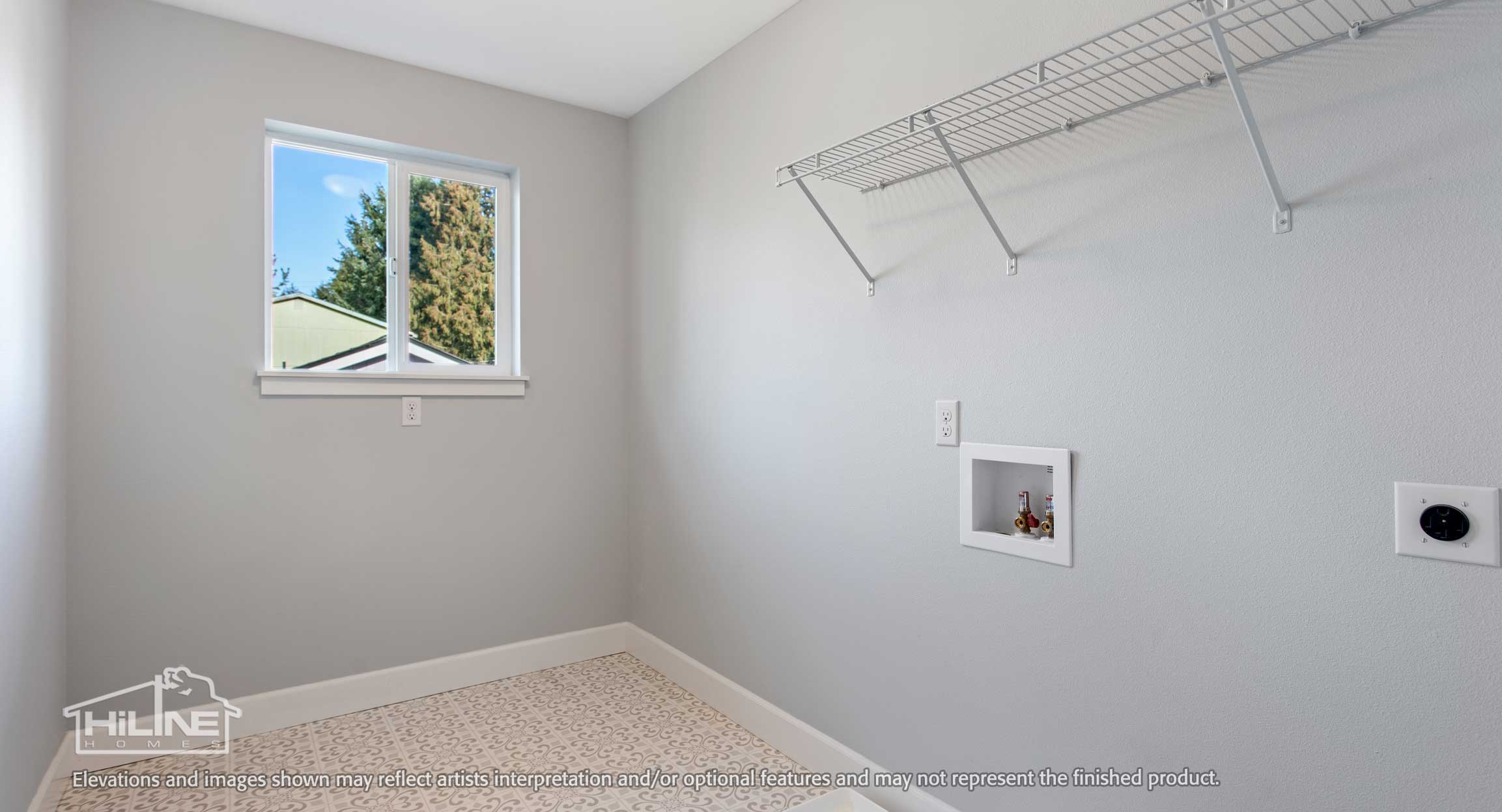 Image of Home Plan 2373 Laundry Room.