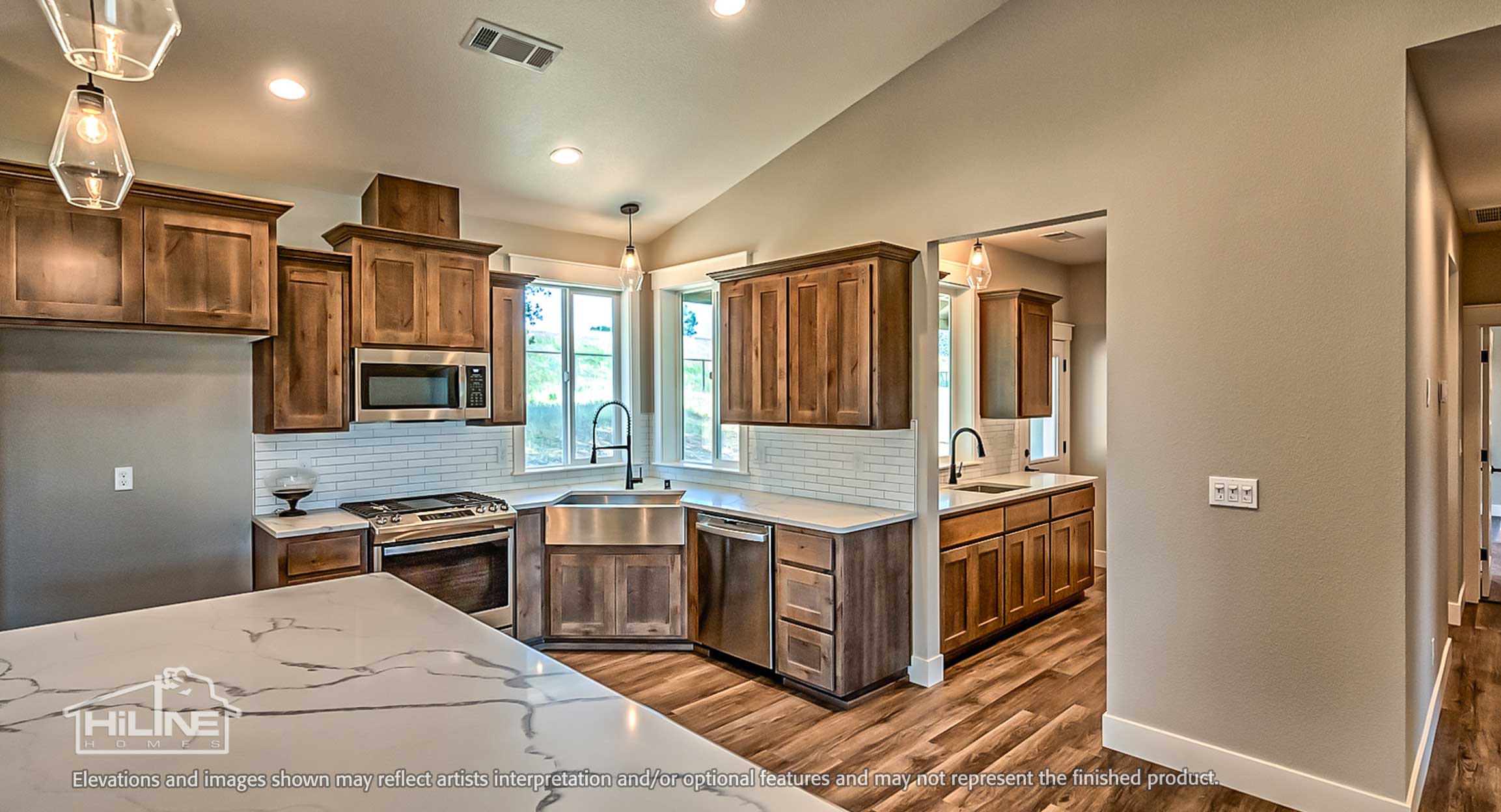 Image of Home Plan 2576 Kitchen.