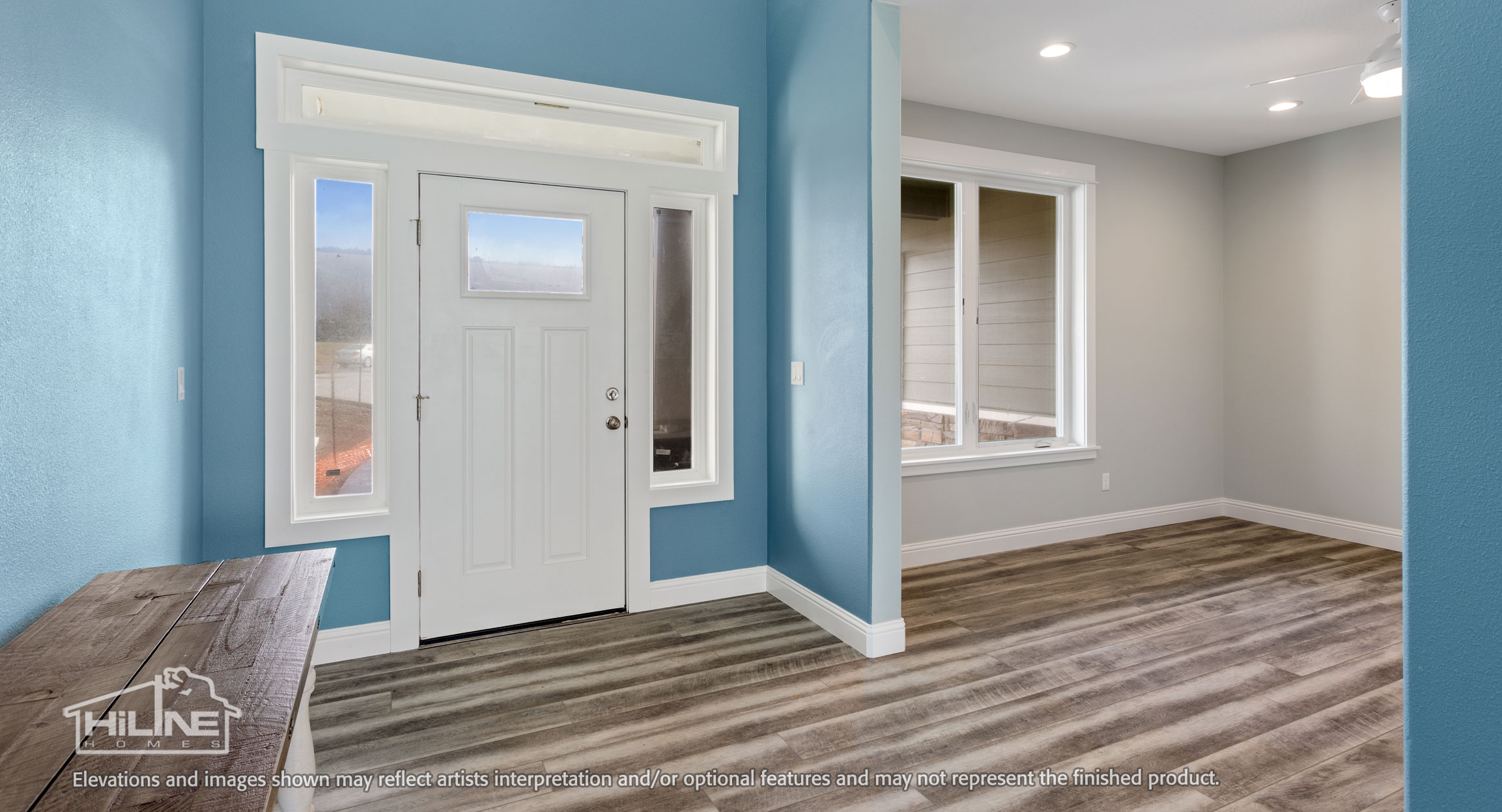 Image of HiLine Home Plan 2592 Foyer.