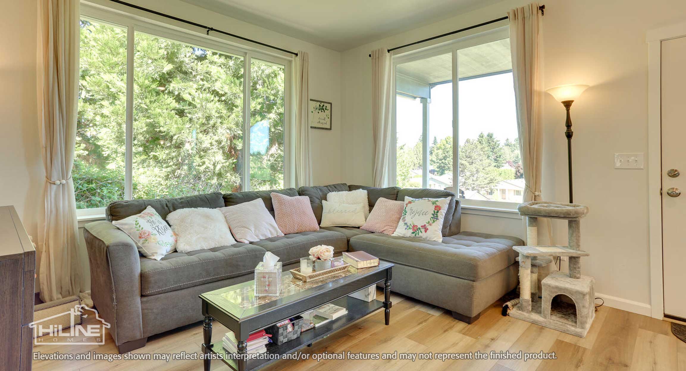 Image of Home Plan 800 Living Room