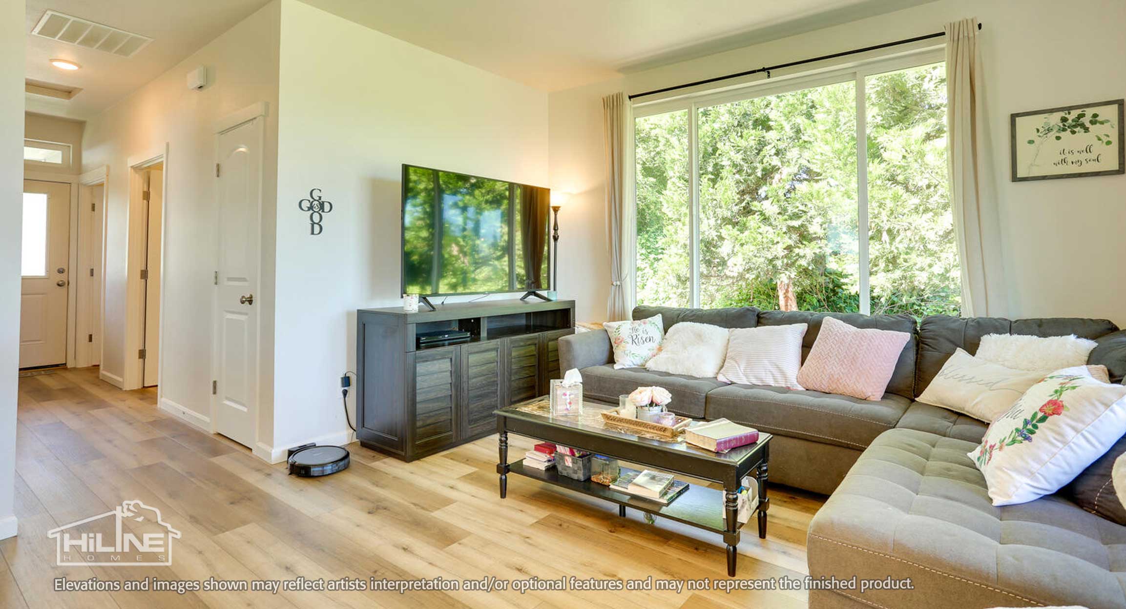 Image of Home Plan 800 Living Room
