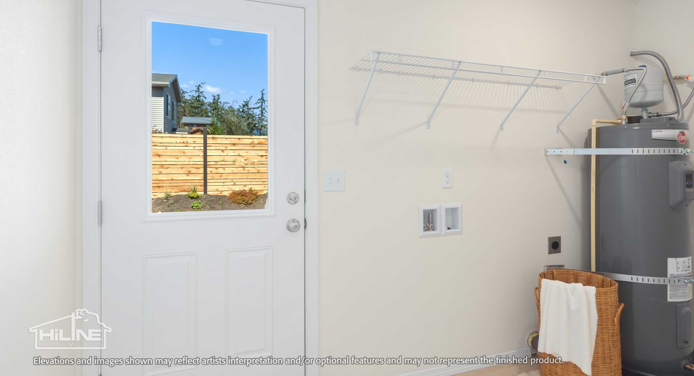 Image of Home Plan 843 Laundry Room