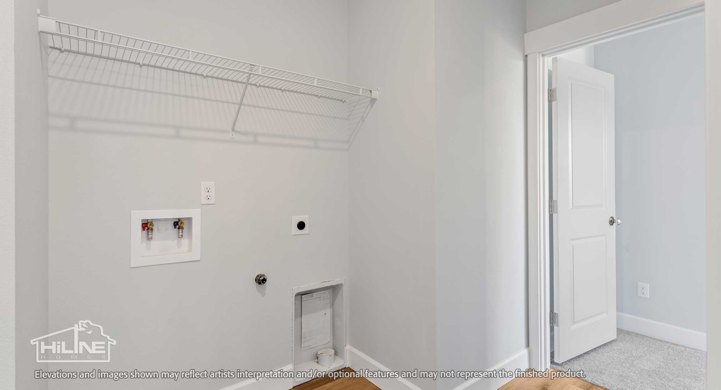Image of Home Plan 875 Laundry Room.