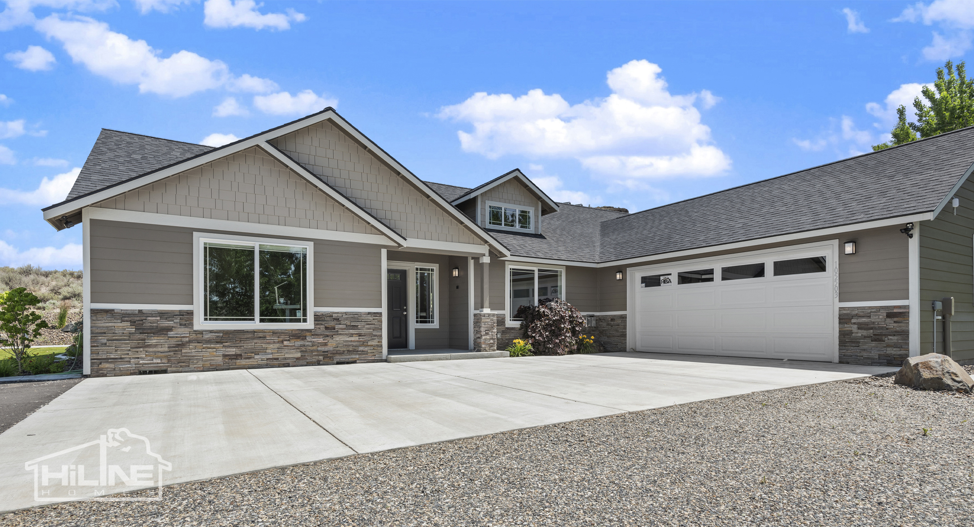 Image of Front Exterior HiLine Homes of Kennewick