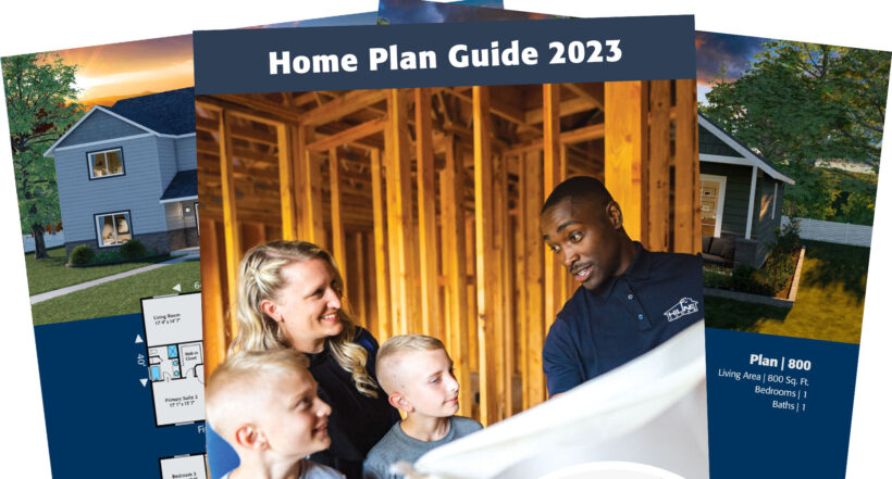 Image of our 2023 Home Plan Guide.