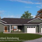 Home plan 2248 standard elevation.