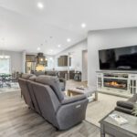 Home Plan 2248 living room.