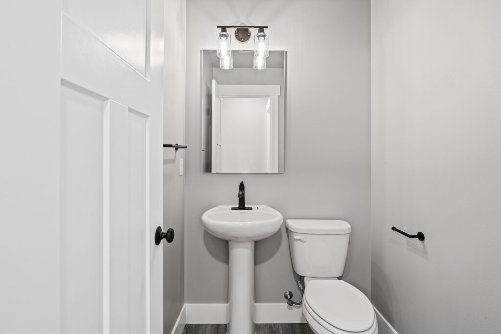 Home Plan 1768 powder room.