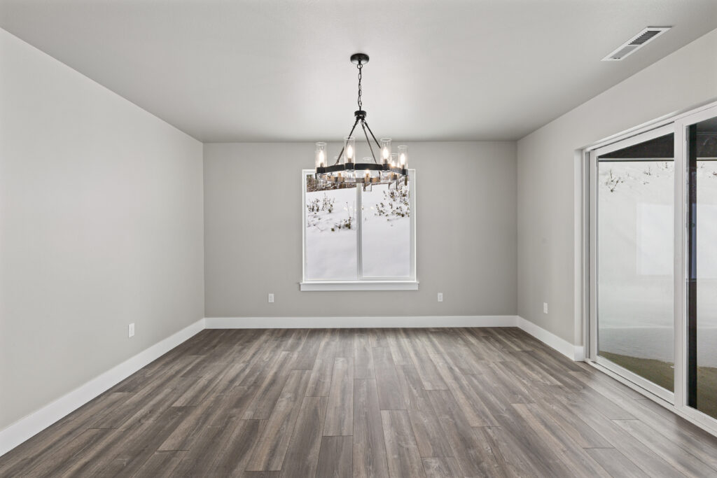 Home Plan 1768 dining room.
