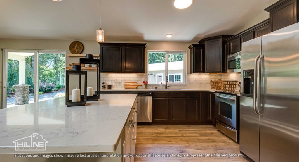 Home Plan 1716 kitchen.