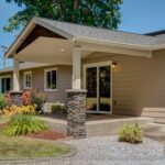 Home Plan 1716 back exterior.