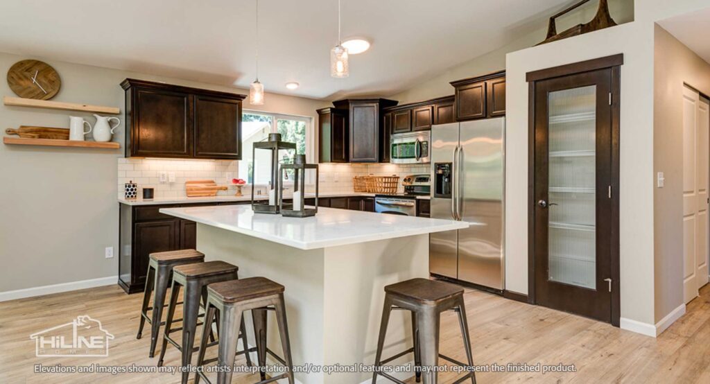 Home Plan 1716 kitchen.
