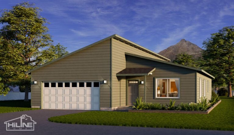 Home Plan 1883M optional elevation.