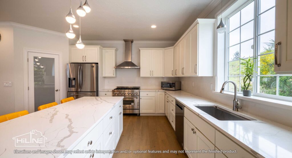 home plan 2302 kitchen.