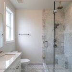Home plan 2302 primary bath.