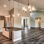 Home Plan 2592 kitchen and Great room.
