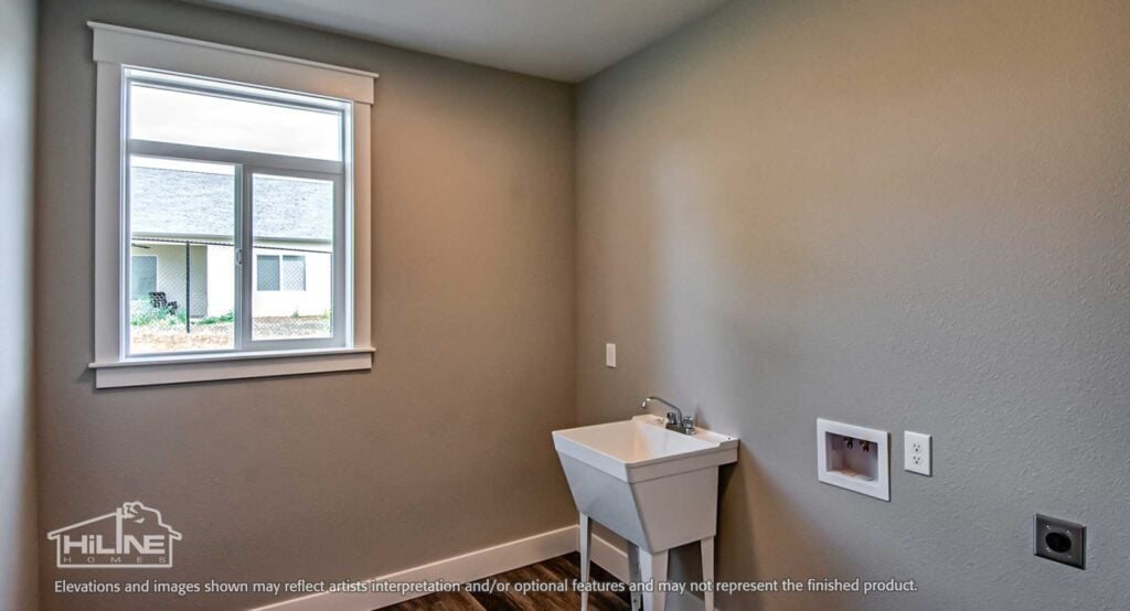 Home Plan 2592 laundry.