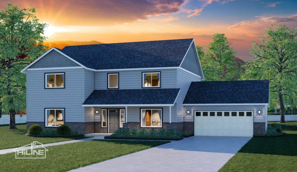 Home Plan 3072 elevation.