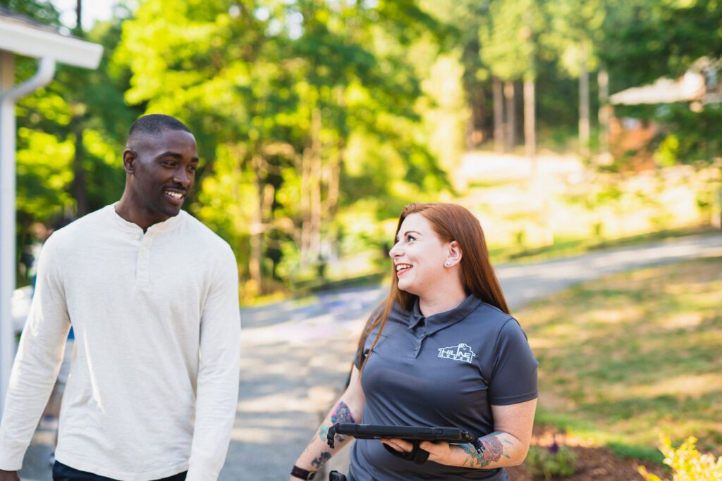 Meeting with your HiLine Homes Home Consultant.