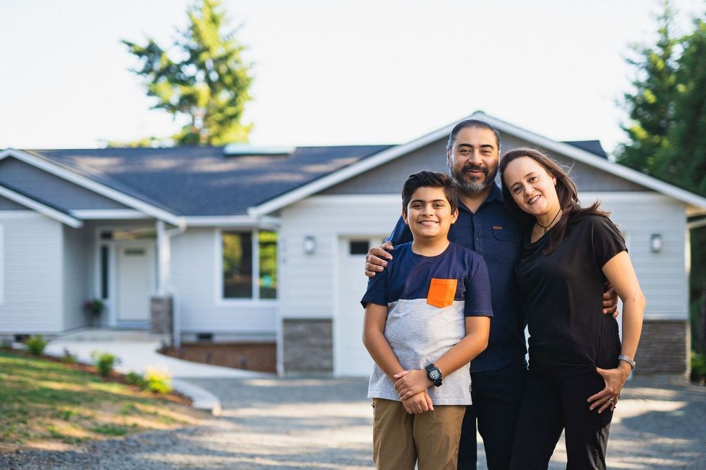 HiLine Homes successful family home build.